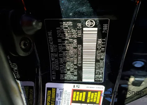 2018 Toyota Camry L z USA, uszkodzony, nr VIN 4T1B11HK4JU554620